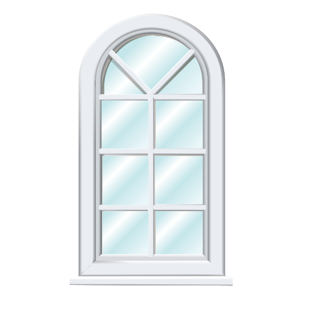 uPVC Arch Window